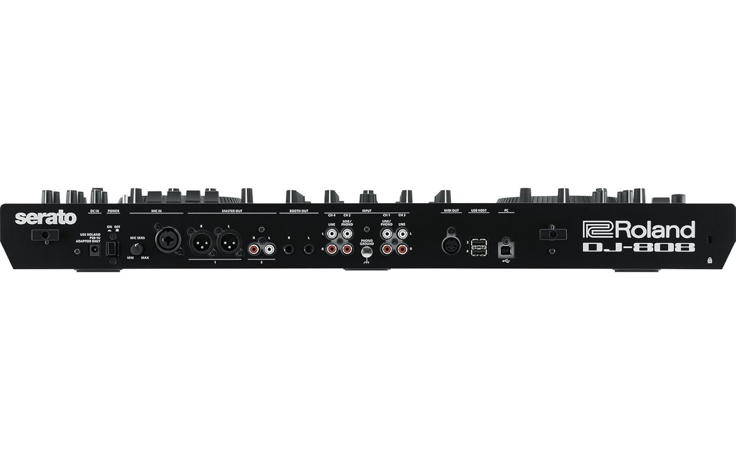 Roland DJ 808 Performance DJ Controller, black