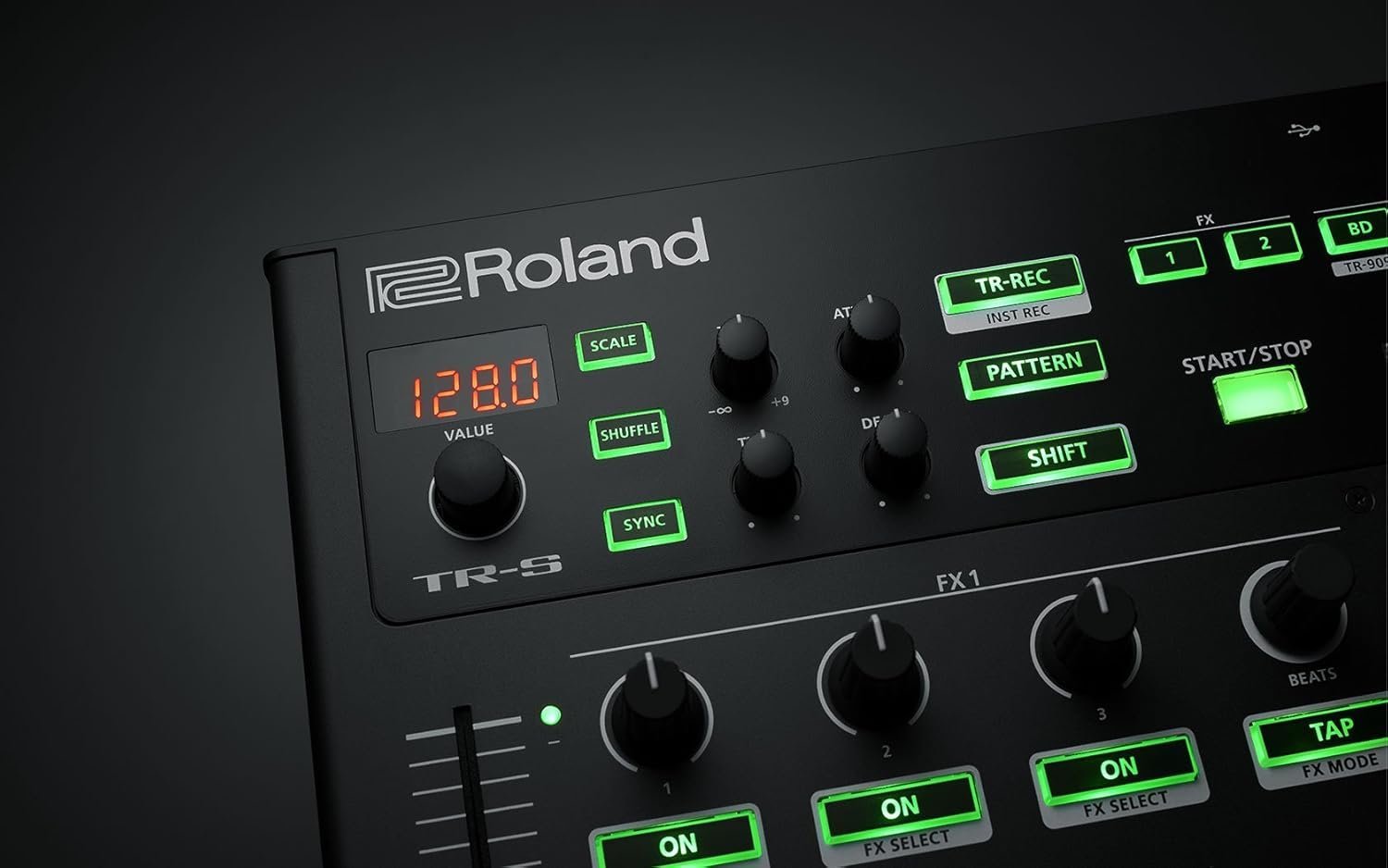 Roland DJ 808 Performance DJ Controller, black