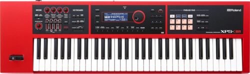 67ee3db3ba912d1c49c05ce7d51994525376f7fcdb329b147bb6d.jpg Roland XPS-30 Expandable Synthesizer 61 Keys Keyboard Instruments Red Color