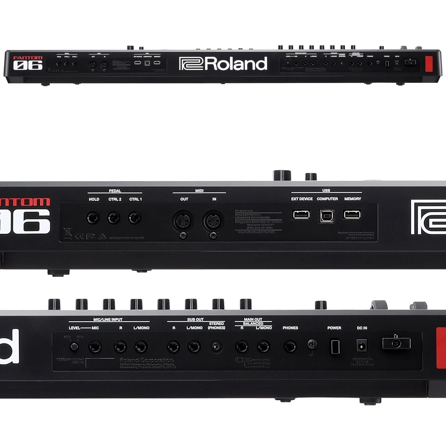 67ee3dc7d83fb3d314e27755b435cfcc402f395238be5eb2c7210.jpg Roland Fantom-06 Workstation Keyboard