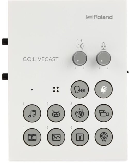 Roland GO LIVECAST Live Streaming Studio for Smartphones