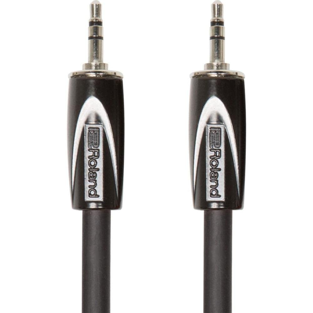 Roland Black Series Interconnect Stereo Cable?1/8-Inch Trs, 10Ft / 3M - Rcc-10-3535