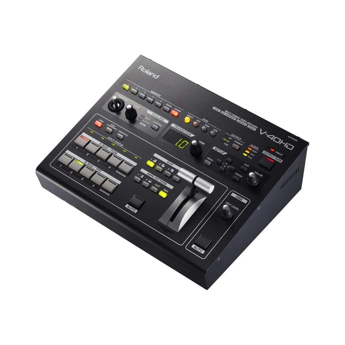 Roland V-40HD Multi-Format Video Switcher Audio Processing
