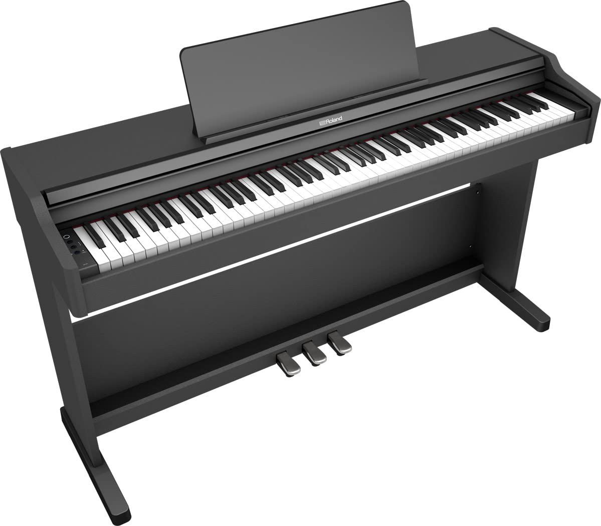 67ee41a39fd51a861632a01d6061f4159e547904dfacdfcf1f480.jpg Roland RP107 BK 88-Keys Digital Piano - Black