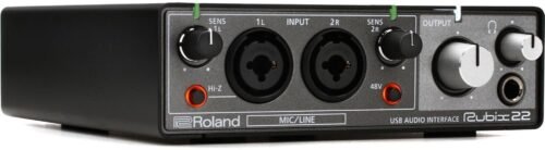 Roland RUBIX22 Rubix 22 USB Audio Interface 2 in/2 out Roland RUBIX22 Rubix 22 USB Audio Interface 2 in/2 out