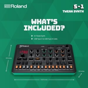 Roland S-1 Tweak Synth Compact Polyphonic Synthesizer Roland S-1 Tweak Synth Compact Polyphonic Synthesizer