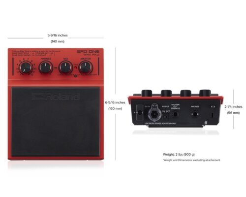 67ee42dc0e980bdd5c4b91e0f4cdee031a50061e77da8ca23777f.jpg Roland SPD One WAV Percussion pad