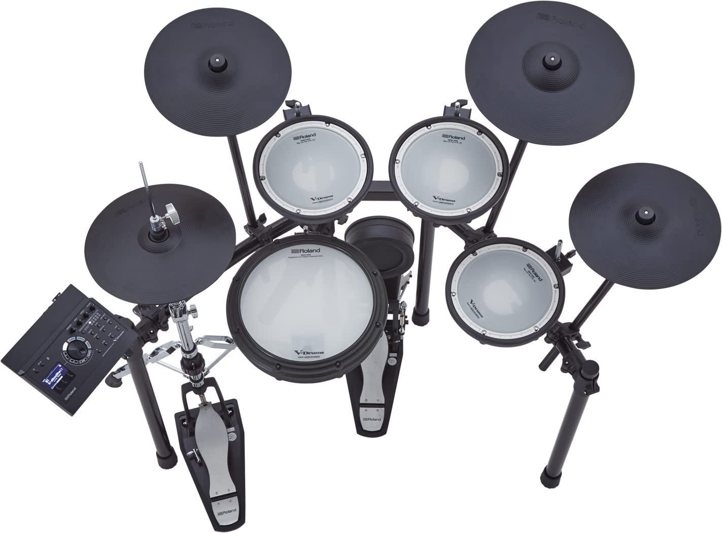 67ee4371a69ef99768b718607dca898587aa9d52048468e1cbdf5-1.jpg Roland TD-17KV2 V-Drums Electronic Drum Kit With MDS-Compact Drum Stand