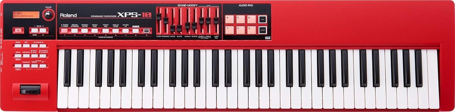 Roland XPS-10 Expandable Synthesizer Red - Product is Discontinued
