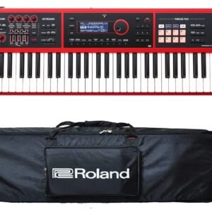 Roland XPS-30 RED Expandable Synthesizer 61 keys (with velocity) with Carry Bag