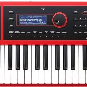 Roland XPS-30 RED Expandable Synthesizer 61 keys (with velocity) with Carry Bag