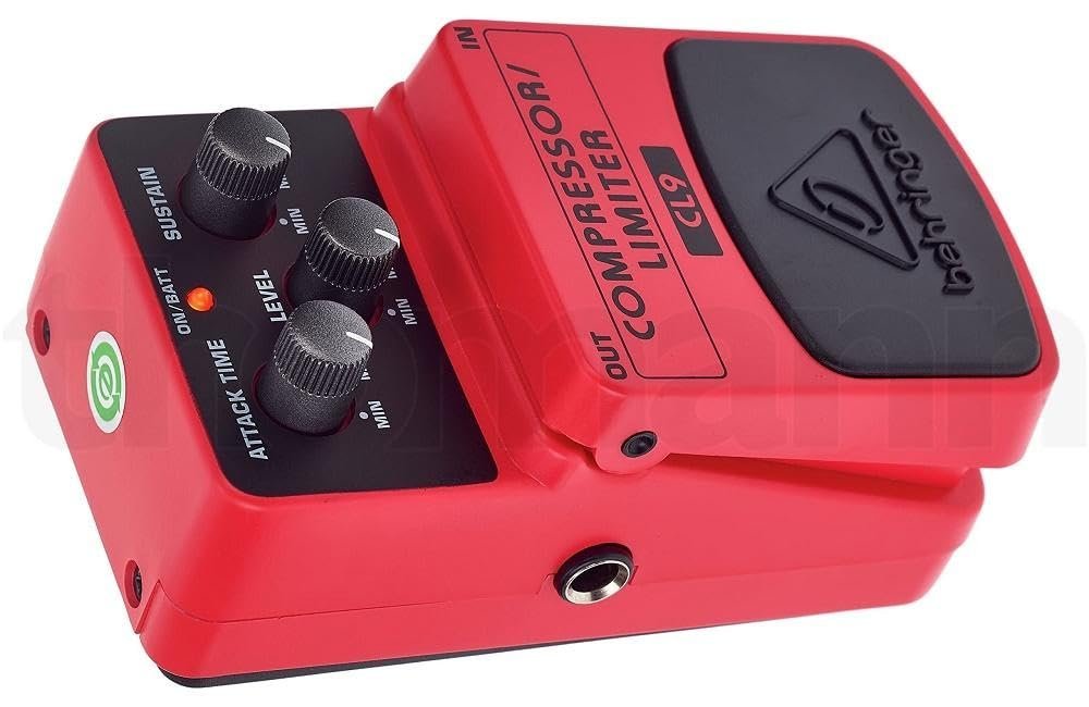 67ee473b5fe0fe5359f373bddd34332e092d71edbee3feab62eb6.jpg Behringer COMPRESSOR/LIMITER CL9 Classic Compressor/Limiter Effects Pedal