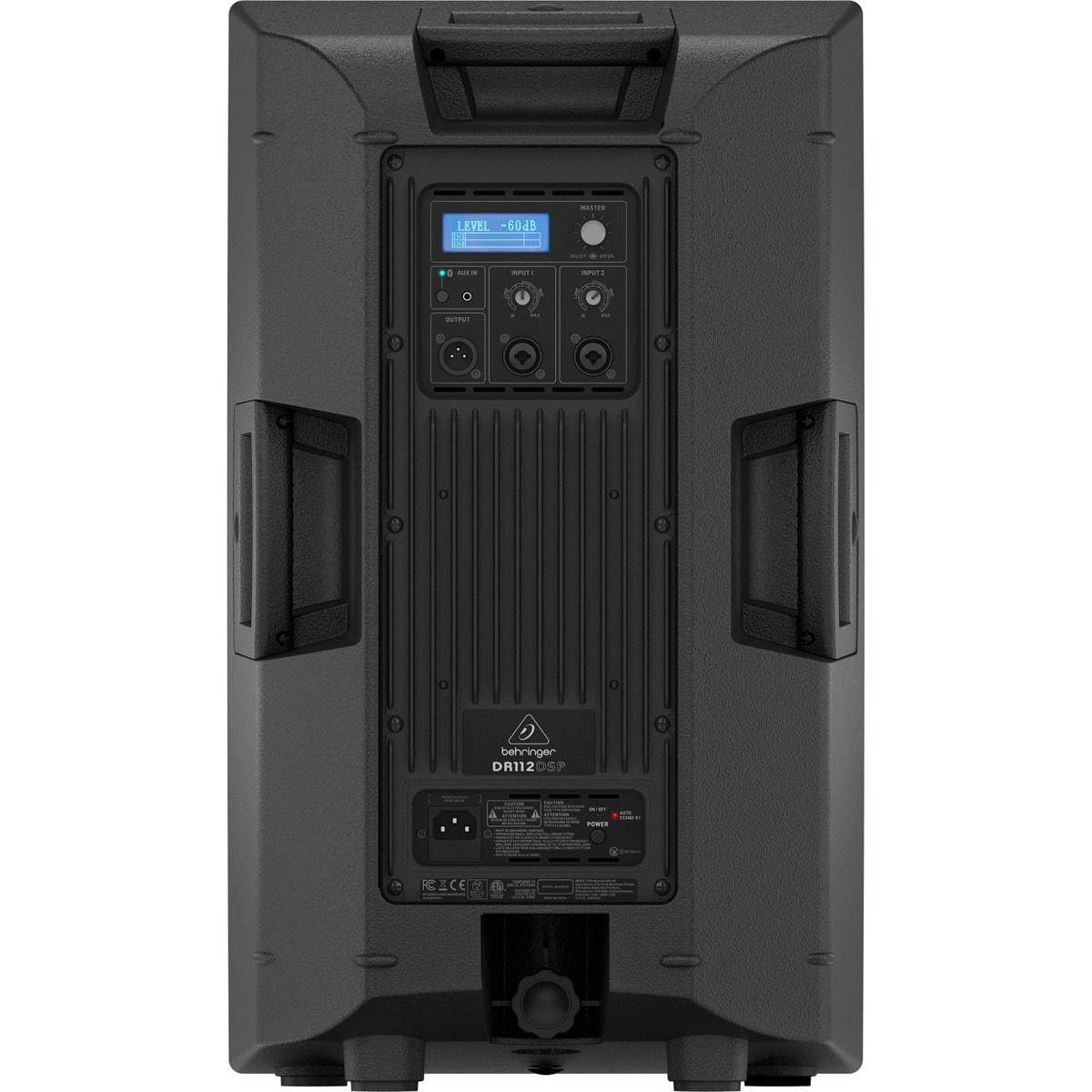 67ee483cbc9dd055f575cb6c55cac5f4107cf90660b10b6cf6a09.jpg Behringer DR112DSP Active 1,200 Watt 12" PA Speaker System with DSP and 2-Channel Mixer