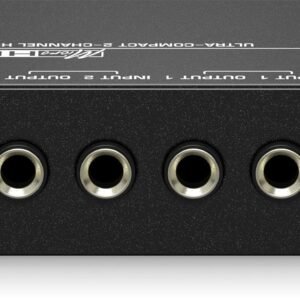 Behringer MicroHD HD400 Ultra-Compact 2-Channel Hum Destroyer, Silver