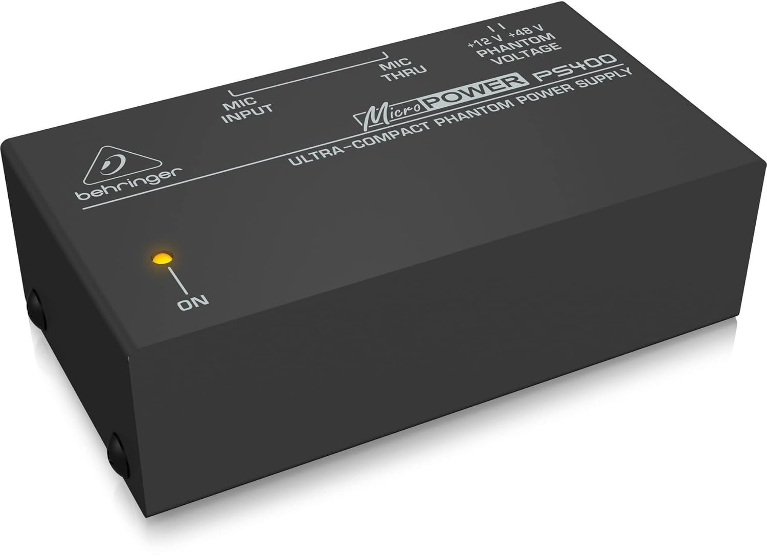 67ee4cb4a8803ff17d64eae43825516e9c445c783c8e416e10354.jpg Behringer PS400 Ultra-Compact Phantom Power Supply