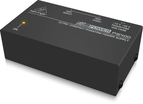 67ee4cb71c732ef313cf1843d55e907f937a70e9b114795692f3e.jpg Behringer PS400 Ultra-Compact Phantom Power Supply