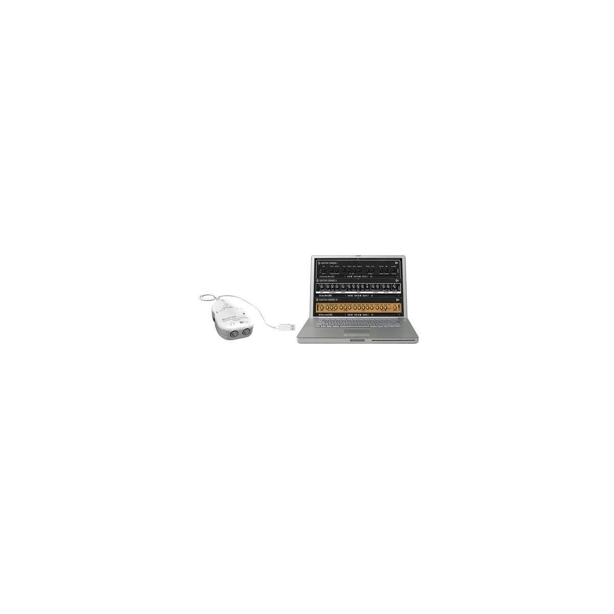 Behringer UCG102 Guitar-to-USB Interface For Monitor, Personal Computer (White)