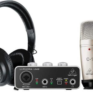 Behringer U-Phoria Studio Complete Recording/Podcasting Bundle