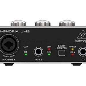 Behringer U-Phoria Studio Complete Recording/Podcasting Bundle
