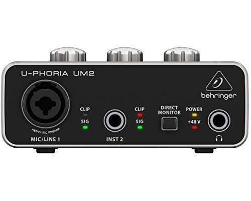 Behringer U-Phoria Studio Complete Recording/Podcasting Bundle