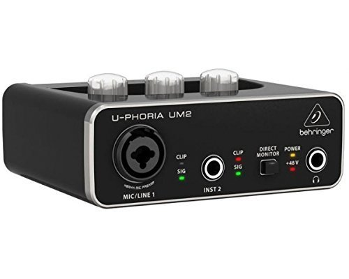 Behringer U-Phoria Studio Complete Recording/Podcasting Bundle