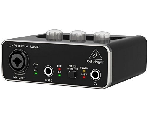 Behringer U-Phoria Studio Complete Recording/Podcasting Bundle