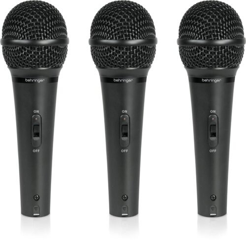 Behringer ULTRAVOICE XM1800S Dynamic Cardioid Vocal Microphones- Black Behringer ULTRAVOICE XM1800S Dynamic Cardioid Vocal Microphones- Black