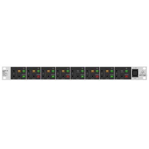 67ee5b9e18ed26ab3349c7d0c2209eccc4251fa687fbe7b48aca9.jpg Behringer DI800 V2 Ultra-Di Pro Professional Mains/Phantom Powered 8-Channel DI-Box