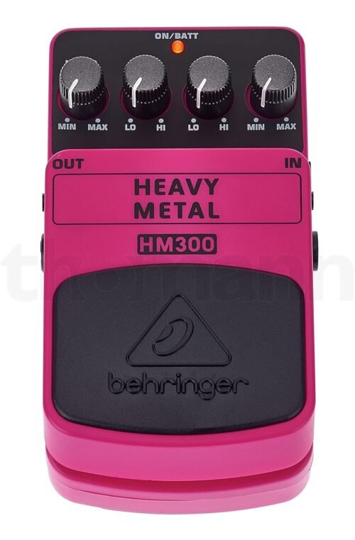 67ee5d512d5d775c383a2ff2f9625b505bbbd918f7bcbd65982d7.jpg Behringer HEAVY METAL HM300 Heavy Metal Distortion Effects Pedal