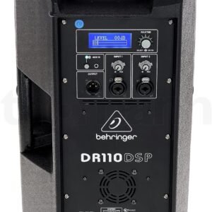 67ee5d6c3c496b8dcf3f7e9d3623d21ce80644d979612d4af0959.jpg Behringer DR110DSP Active 1,000 Watt 10" PA Speaker System with DSP and 2-Channel Mixer With Bluetooth Connection, Black
