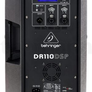 67ee5d6f47d9ec3b9465bb85de5b6907789e015a2bae96475250e.jpg Behringer DR110DSP Active 1,000 Watt 10" PA Speaker System with DSP and 2-Channel Mixer With Bluetooth Connection, Black