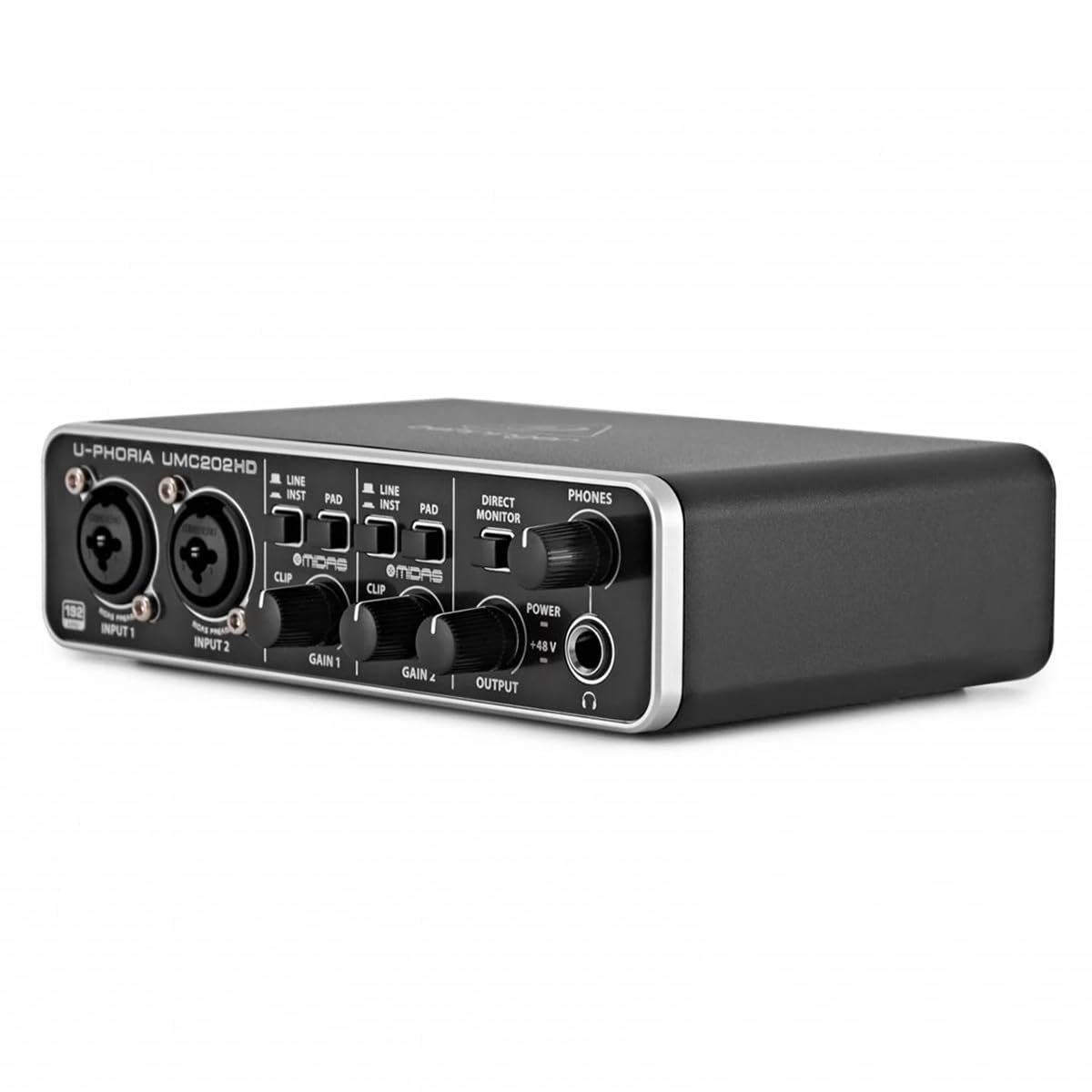 67ee5e063194a7bb87ba9a1b1da0522d84ded9cad4cde6ab4a346.jpg Behringer UMC202HD U-Phoria USB Audio Interface with MIDAS Microphone Preamplifiers