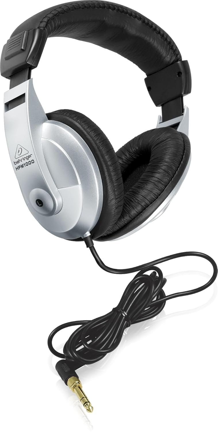 67ee5e1d8149abe9f3d6612ea1f4166750fce79350cefb7583397.jpg Behringer Hpm1000 Multi-Purpose Wired Over Ear Headphones Without Mic (Black)