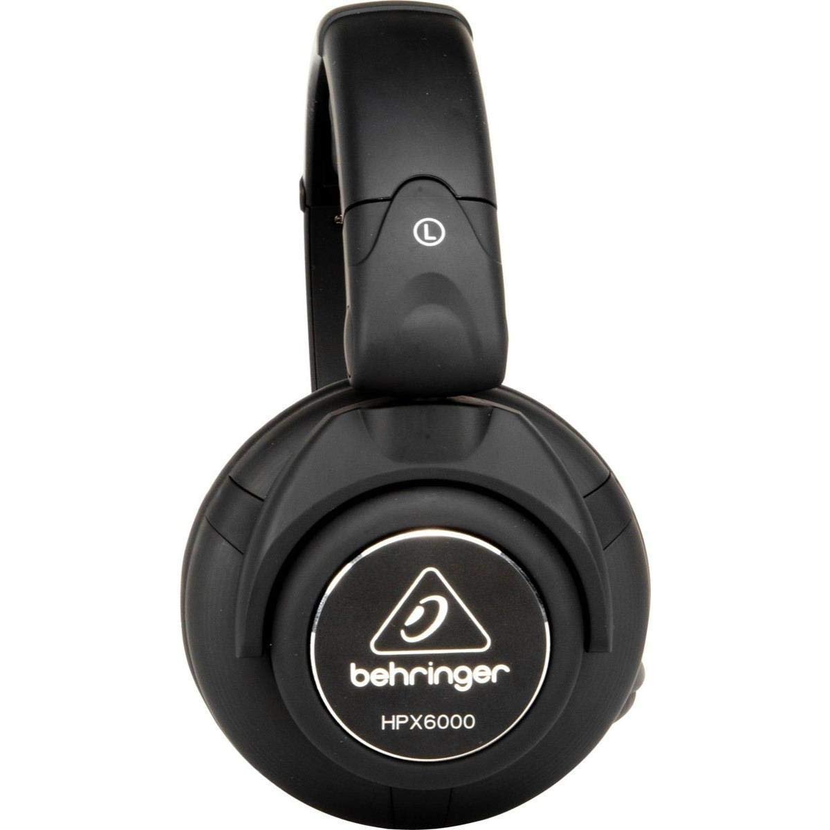 Behringer HPX6000 DJ Over Ear Wired Headphones (Black)