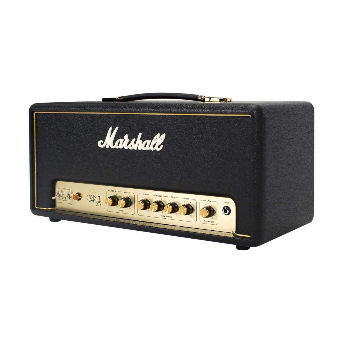 67ee66e1bc2ae7b82c901b94737bc9511b2f6b914631871cb8002.jpg Marshall Amps Marshall Origin 20W Head w FX Loop and Boost (M-ORI20H-U)