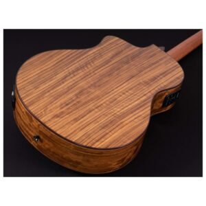 67ee6b7da8ca35f757b5f6e39e3847234aa33d153351cfb6750e8.jpg Washburn Bella Tono Vite S9V Electro-Acoustic Guitar BTS9VCECH-D-U With Gig Bag - Gloss Charcoal Burst