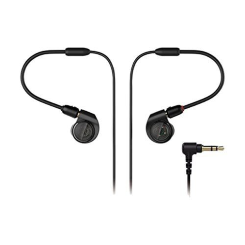 Audio-Technica Ath-E40 Professional Wired in Ear Earphones Without Mic Black Audio-Technica Ath-E40 Professional Wired in Ear Earphones Without Mic Black