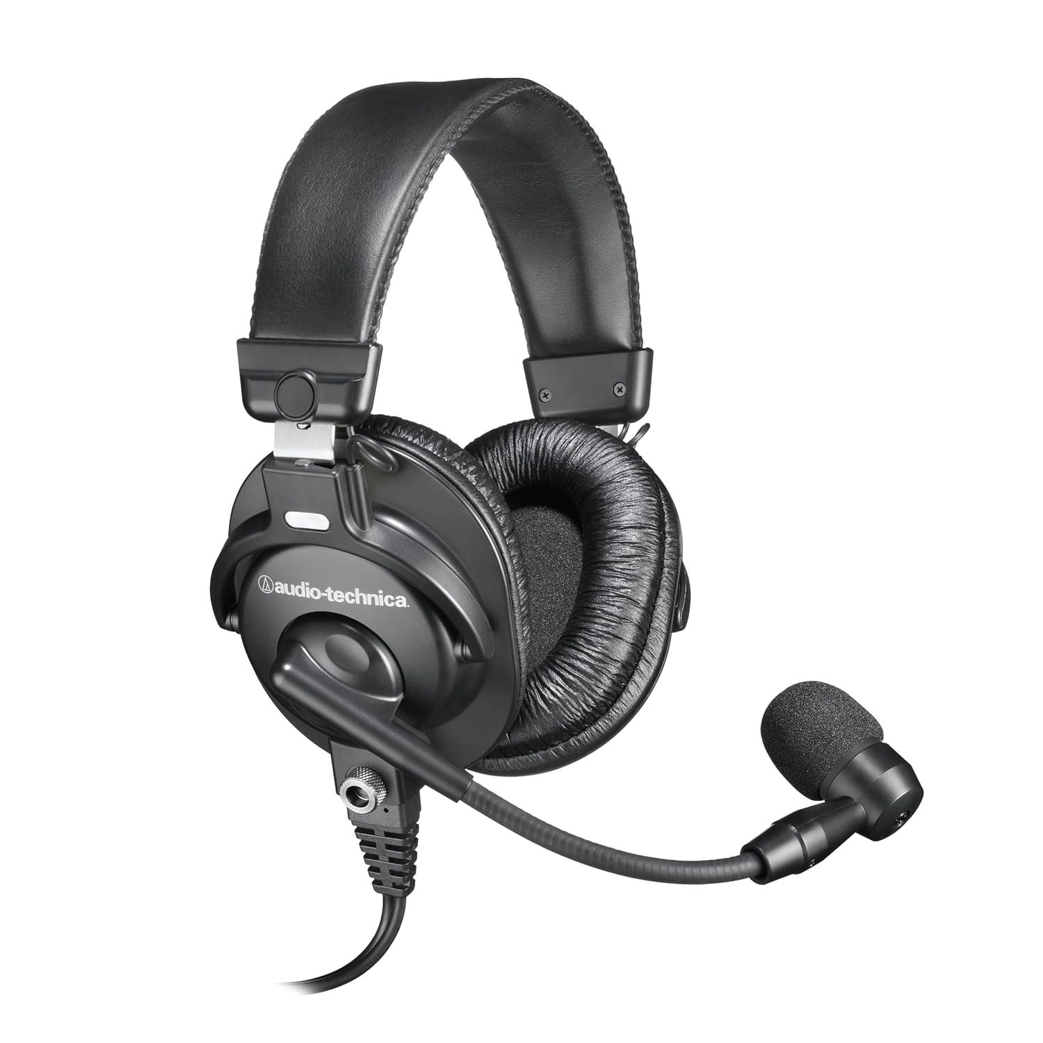 Audio-Technica BPHS1 Wired Over Ear Wired Headphones with Mic (Black)