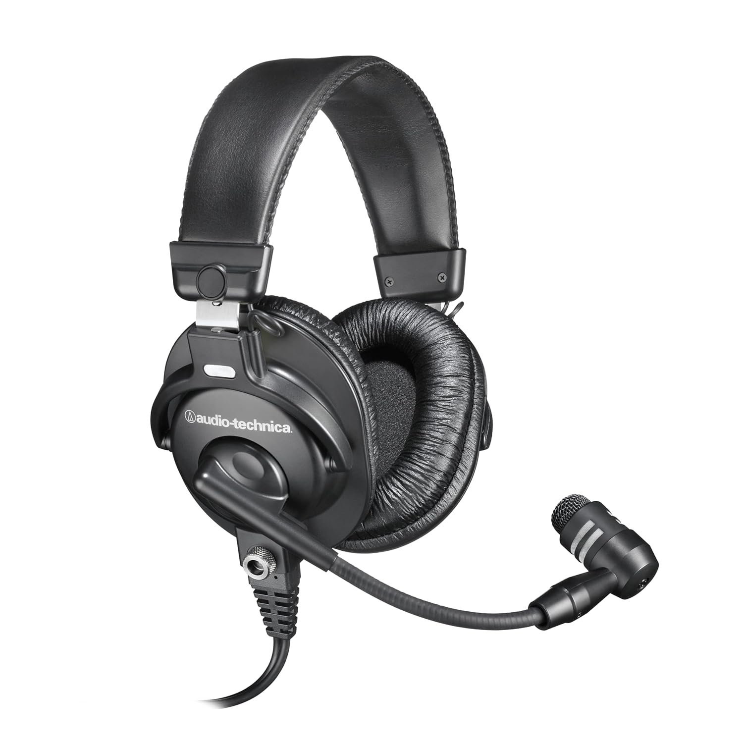 Audio-Technica BPHS1 Wired Over Ear Wired Headphones with Mic (Black)