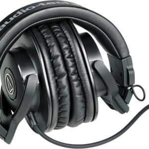 Audio-Technica ATH-M30x Professional Studio Monitor Headphones, Black