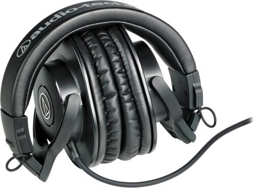 67ee7a4b507a6ca7a96b36794e1e1c0fbbda2186cc74a0fdb890e.jpg Audio-Technica ATH-M30x Professional Studio Monitor Headphones, Black