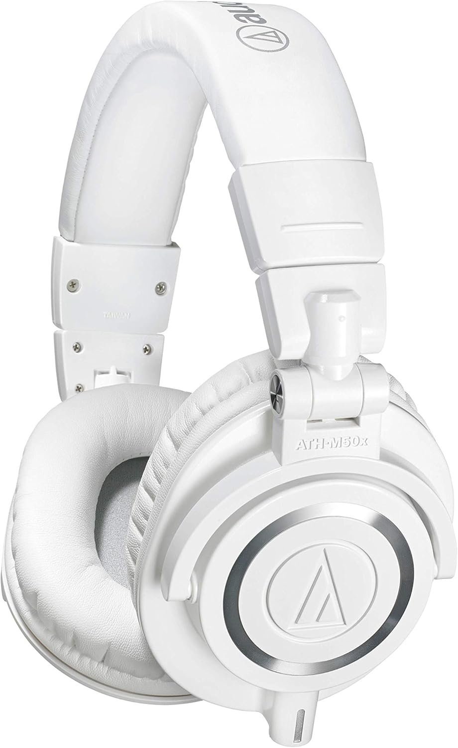 Audio-Technica ATH-M50xWH Professional Studio Monitor Headphones, White