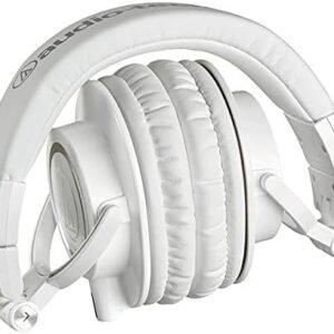 67ee7bb4280756f33d16401d3e97c96b34a519482b19dadd56a8a.jpg Audio-Technica ATH-M50xWH Professional Studio Monitor Headphones, White