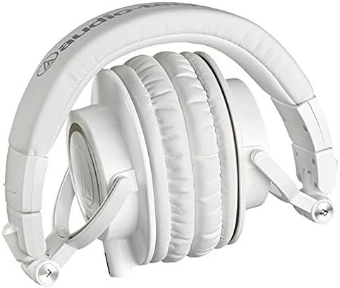 67ee7bb4280756f33d16401d3e97c96b34a519482b19dadd56a8a.jpg Audio-Technica ATH-M50xWH Professional Studio Monitor Headphones, White