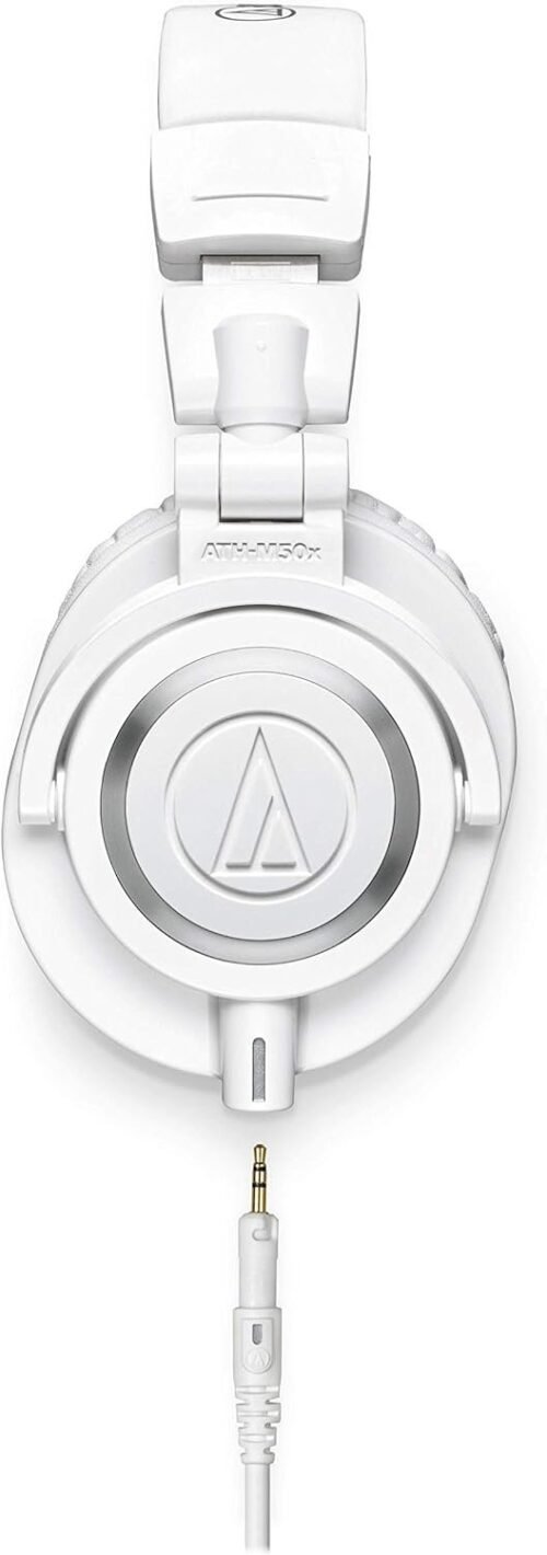 Audio-Technica ATH-M50xWH Professional Studio Monitor Headphones, White Audio-Technica ATH-M50xWH Professional Studio Monitor Headphones, White