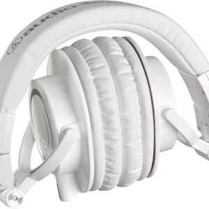 67ee7bb6e35120bc293c9dc67f875b52c80661232fd38917da745.jpg Audio-Technica ATH-M50xWH Professional Studio Monitor Headphones, White