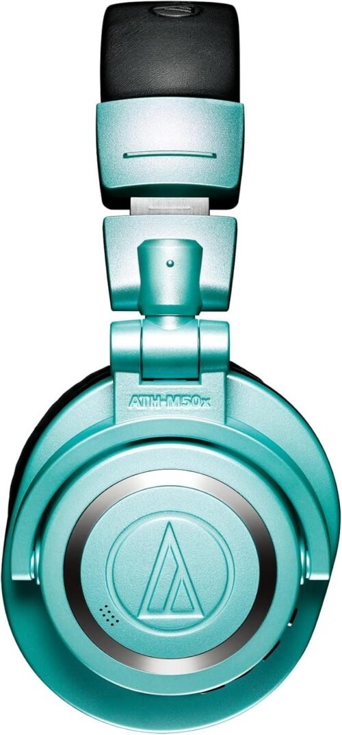 67ee7bfd281e44482fa4d7c2038d4025893b4ec5e59d0c04b05c2.jpg Audio-Technica ATH-M50xBT2IB Wireless Over-Ear Headphones, Ice Blue