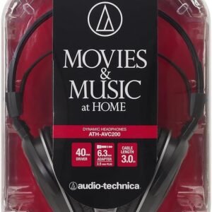 Audio-Technica ATH-AVC200 SonicPro Over-Ear Headphone