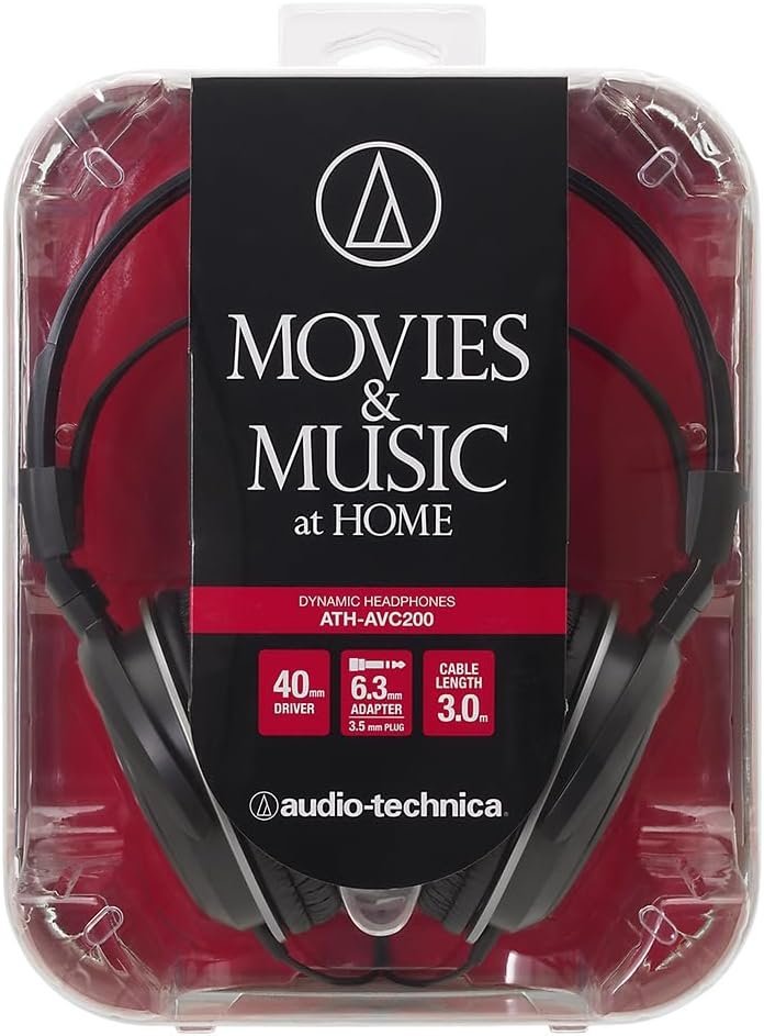 Audio-Technica ATH-AVC200 SonicPro Over-Ear Headphone