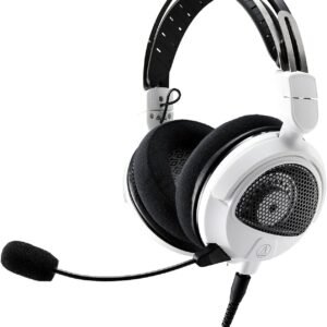Audio-Technica ATH-GDL3WH Open-Back Gaming Headset, White
